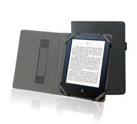 Berfea Étui de protection universel pour liseuse 6" avec support de main pour liseuse Kindle Paperwhite/Kobo/Tolino/Pocketbook/Vivlio/Inkbook/BOOX 6"