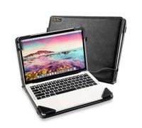 Berfea Housse de protection 16 pouces pour Lenovo ThinkPad E16 Gen 3/Gen 2/Gen 1AMD, ThinkPad T1g Gen 8 16 pouces en cuir PU rigide avec support