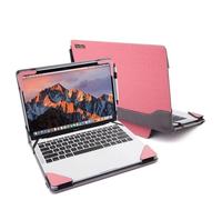 Berfea Housse de protection en cuir PU compatible avec Dell Latitude 3450, Latitude 3440, Dell Vostro 14 3420 3425 5490 14"