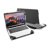 Berfea Housse de protection rigide en cuir PU avec support compatible avec Acer Chromebook 715 CB715, Chromebook 315 CB315 15,6"