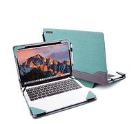 Berfea Housse de protection rigide en cuir synthétique compatible avec Acer Chromebook 314 CB314-1H, 514 CB514, Chromebook 314 C933/C933T, Extensa EX214 14"