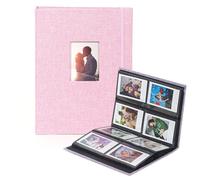 Berfea Mini album photo à 208 pochettes pour Fujifilm Instax Mini 13 12 11 9 8 40 99 90 Evo LiPlay 5 x 7,6 cm, album compatible avec les imprimantes Polaroid Snap/Z2300/SocialMatic Instant & Zip