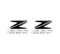 BERFFX Motos 3D ABS Surélevé Chrome Z Logo Carénage Corps Badge Emblème for Z1000 Z 1000 2014-2018 Réservoir Couverture Autocollants Décalcomanies (Color : Stickers M)