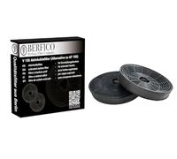 Berfico Filtre à charbon actif de rechange pour certaines hottes aspirantes Silverline - Produit alternatif compatible avec Silverline AF100 - 1 lot composé de 2 filtres de rechange