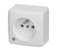 BERG 5902431694856 Douille 1 bouton N/T 2P+Z 16A 3733-00