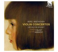 ベートーヴェン: ヴァイオリン協奏曲、ベルク: ヴァイオリン協奏曲「ある天使の思い出に」 (Berg, Beethoven: Violin Concertos / Orchestra Mozart, Isabelle Faust, Claudio Abbado) [輸入盤・日本語解説書付]
