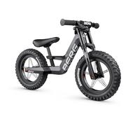 BERG Biky Cross Draisienne, Draisienne 2 Ans, avec Frein à Main, 12 Pouces, Cadre en magnésium, Selle réglable, Velo pour Garçons et Filles, Noir
