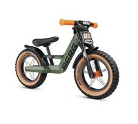 BERG Biky Cross Draisienne, Draisienne 2 Ans, avec Frein à Main, 12 Pouces, Cadre en magnésium, Selle réglable, Velo pour Garçons et Filles, Trail Vert