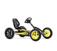 BERG Kart à pédales enfant Buddy Cross, noir/jaune