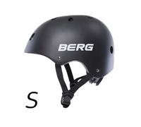 BERG Casque Enfant S | Noir, 48-52 cm, réglable, maintien confortable