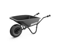 BERG Dempy Noir Brouette pour Enfants - Modèle Noir - Capacité 40kg - Jouet Jardin Extérieur - pour Filles & Garçons - Dès 5 Ans - Résistante & Sécurisée