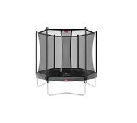 Berg Toys B.V. Trampoline Favorit Regular 330 Gris avec filet de sécurité Comfort