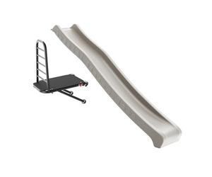 BERG Glissière avec Plateforme pour Playbase - Accessoire Robuste et sûr pour Structure de Jeu extérieure - Installation Facile, qualité Durable et Plaisir Garanti pour Enfants