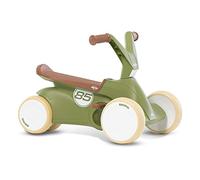 BERG GO² Porteur 2 en 1 rétro Vert, Porteur et draisienne pour Enfant avec pédales rabattables, gokart à pédale, Jouet pour Enfant adapté aux Enfants âgés de 10 à 30 Mois 24.50.08.00