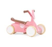 BERG GO² - Porteur 2 en 1 - Rétro - Rose - avec Roues - avec pédales rabattables - Jouet pour Enfant - Convient pour Les Enfants âgés de 10 à 30 Mois 24.50.07.00