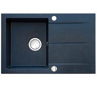 Berg Hobart évier en granit 78x50 cm gris/graphite/onyx BRQ1411