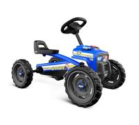 BERG Buzzy Gokart pour enfant à partir de 2 ans, véhicule à pédale Kettcar pour tout-petits, kart stable avec pneus murmueux, siège et volant réglables (Chase)