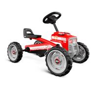 BERG Buzzy Gokart pour enfants à partir de 2 ans, véhicule à pédale Kettcar pour tout-petits, kart stable avec pneus murmueux, siège et volant réglables (Marshall)