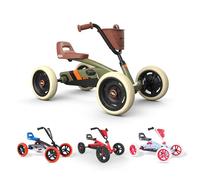 BERG Buzzy - Kart à pédale rétro Vert pour Enfants à partir de 2 Ans - Haute sécurité et stabilité - Véhicule à pédale pour Enfants