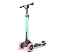 BERG Nexo Trottinette d'équilibre pour Enfants de 2 Ans, Pliable et Portable, Trottinette Trois Roues Légère avec Réglage en Hauteur, Frein à rétropédalage, Roue LED et Plateau magnétique