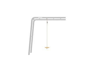 BERG Playbase Siège Disque en Bois pour balançoire