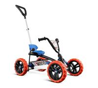 BERG Porteur Buzzy Nitro 2-in-1 Bleu/Orange | 2-5 ans, cadre robuste, selle réglable, volant réglable