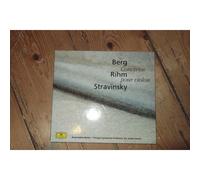 Berg Rihm Stravinski Concertos Pour Violon