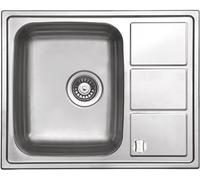 Berg Rill évier en acier inoxydable 61.5x50 cm acier LTL615.500GT8