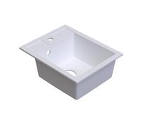 Berg Solo évier en granit 50x40 cm blanc ZHB22103