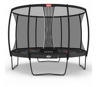 BERG Trampoline Champion Regular 430 Grey Levels + Filet de sécurité DLX XL