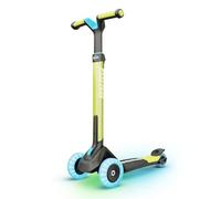 Trottinette Pour Enfants, 2+ Ans, Pliable, Led-deck, Nexo Bleu Lime TU