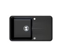 Berg Victoria évier en granit 78x50 cm noir BRV1911
