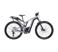 Bergamont E-trailster 130 Pro 29´´ Deore Xt Rd-m8100 Bosch Gen 4 Bes3 2024 Mtb Electric Bike Gris S / 750Wh Shiny Silver / Red