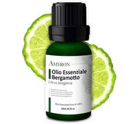 Bergamot/Citrus Bergamia Essential Oil 15ml Natural And Pure 100% Ideal For And Essential Oil Diffuser/Aromatic Massage.