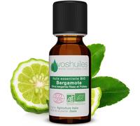 Bergamot Essential Oil 10 Ml-100% Pure And Natural-Organic-Hebbd And Ecocert-Many Virtues And Applications-Perfect For Diffuser And Massage