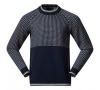 Bergans - Alvdal Wool Jumper - Pull en laine mérinos - XL - navy blue / vanilla white