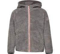 Bergans of Norway Hareid Youth Girl Jkt Solid Dark Grey Melange / Pastel Pink Taille: 128 | Blousons Outlet | kids | Gris