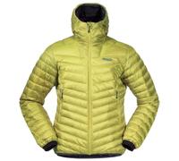 Bergans - Senja Down Light Jacket with Hood - Doudoune - XL - green oasis / orion blue