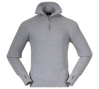 Bergans - Ulriken Jumper - Pull en laine mérinos - L - magnesium grey