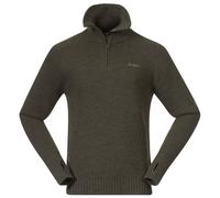 Bergans - Ulriken Jumper - Pull en laine mérinos - XXL - dark green mud