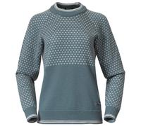 Bergans - Women's Alvdal Wool Jumper - Pull en laine mérinos - M - grey sage / vanilla white