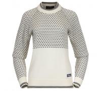 Bergans - Women's Alvdal Wool Jumper - Pull en laine mérinos - S - vanilla white / solid dark grey