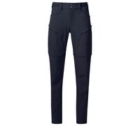 Bergans - Women's Convertible Zip-Off Softshell Pants - Pantalon convertible - 40 - navy blue