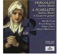BERGANZA/GRACIS-STABAT MATER/6 CONCERTI GROSSI 2 CD NEW