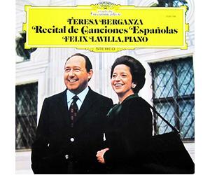 BERGANZA Teresa (mezzo-soprano) - AA.VV.: Recital de Canciones Espanolas -- DEUTSCHE GRAMMOPHON ()Berganza T. (msop), Lavilla F. (pf)DGG 2530598