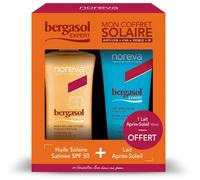 Bergasol Expert Mon Coffret Solaire Huile Solaire Satinée SPF50 150 ml + Lait Après-Soleil 100 ml OFFERT - Promotions et Idées cadeaux - Pharmacie en ligne LaSante.net