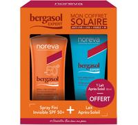 Bergasol Expert Spray Fini Invisible SPF50+ 125 ml + Lait Après-Soleil 100 ml Offert - Après-soleil - Pharmacie en ligne LaSante.net