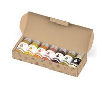 Bergblut Bio Shot Box - 7 variétés de shots de fruits et légumes | Minis shots de fruits et légumes pour tous les jours | Sans additifs, végétaliens, à base d'ingrédients biologiques | 7 bouteilles de