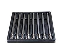 Bergen 3/8 Extrémité à boule 20,3 cm Dr Long Clé hexagonale Allen Bit Socket Set