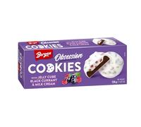 BERGEN Biscuits à la gelée de cassis et glaçage au lait - 128 g